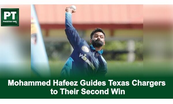 Mohammed Hafeez Guides Texas Chargers to Their Second Win