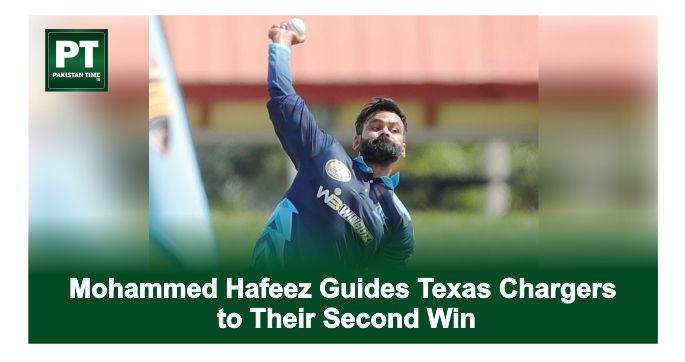 Mohammed Hafeez Guides Texas Chargers to Their Second Win