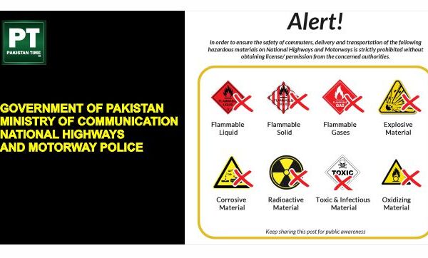 GOVERNMENT OF PAKISTAN MINISTRY OF COMMUNICATION NATIONAL HIGHWAYS AND MOTORWAY POLICE