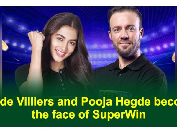Pooja Hegde and AB de Villiers become the face of SuperWin