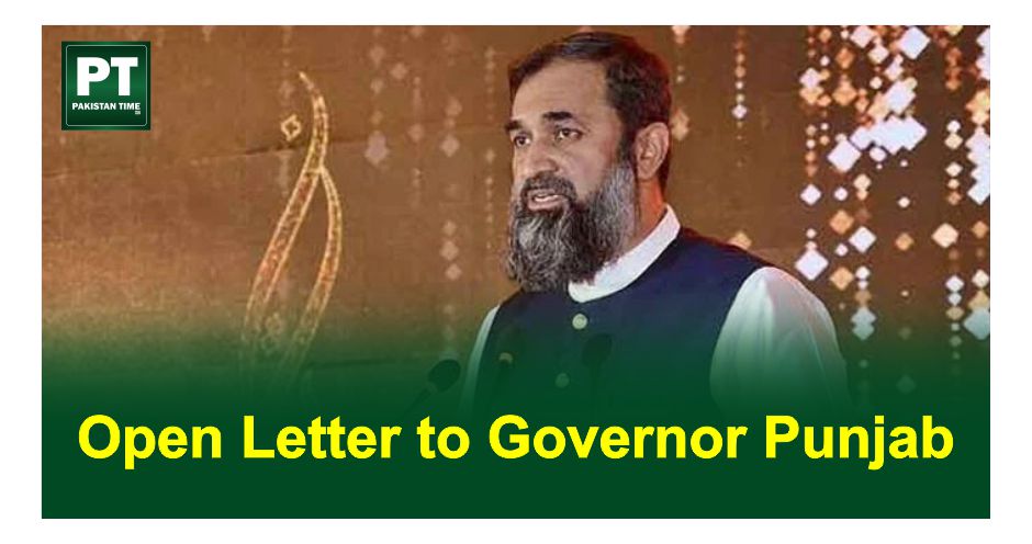 Open Letter to Governor of Punjab