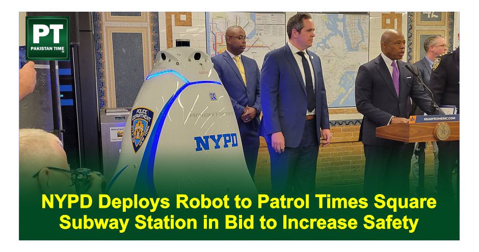 NYPD Deploys Robot to Patrol Times Square Subway Station in Bid to Increase Safety