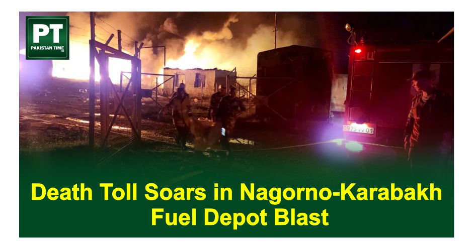 Death Toll Soars in Nagorno-Karabakh Fuel Depot Blast