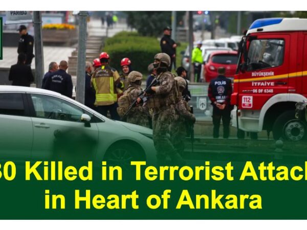 Video: 30 Killed in Terrorist Attack in Heart of Ankara