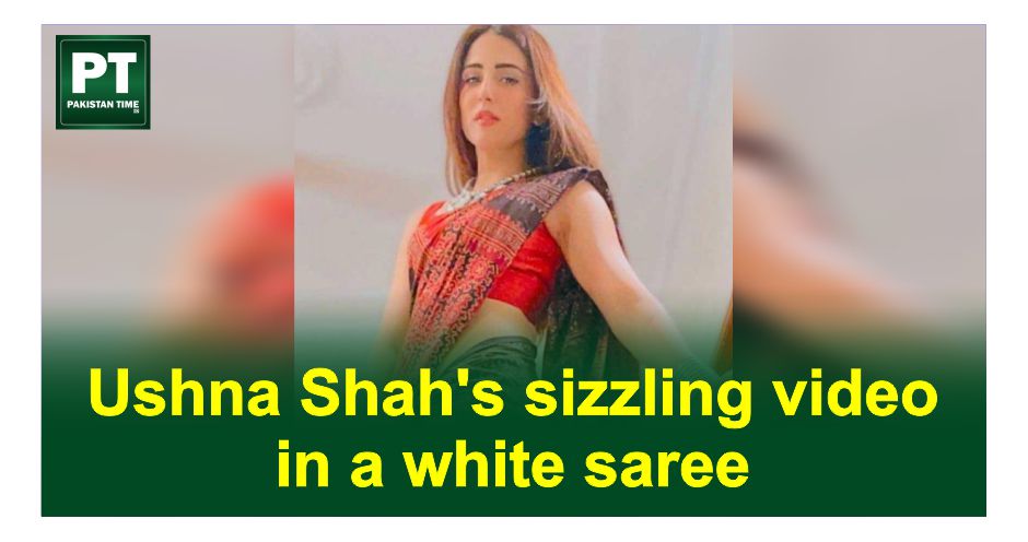 Ushna Shah Mesmerizes Fans in White Saree – Sizzling Video Takes the Internet by Storm
