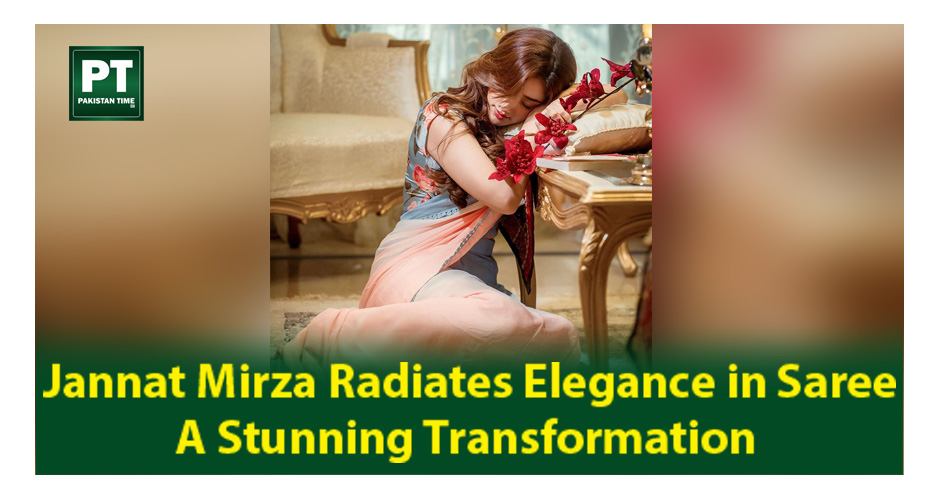 Jannat Mirza Radiates Elegance in Saree: A Stunning Transformation