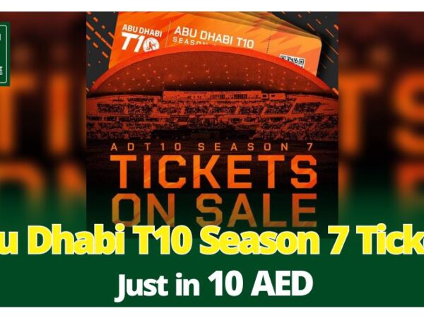 Abu Dhabi T10 season 7 ticket just AED 10