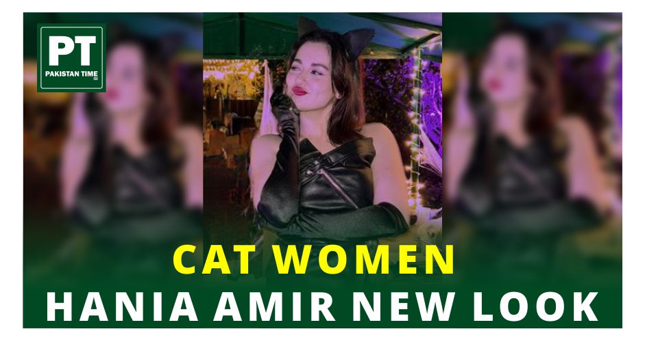 Hania Amir’s Mesmerizing Cat Woman Look Takes Center Stage