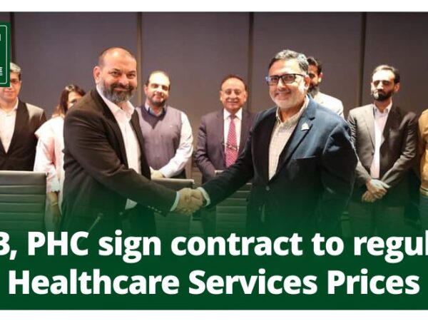PITB, PHC sign contract to regulate Healthcare Services Prices