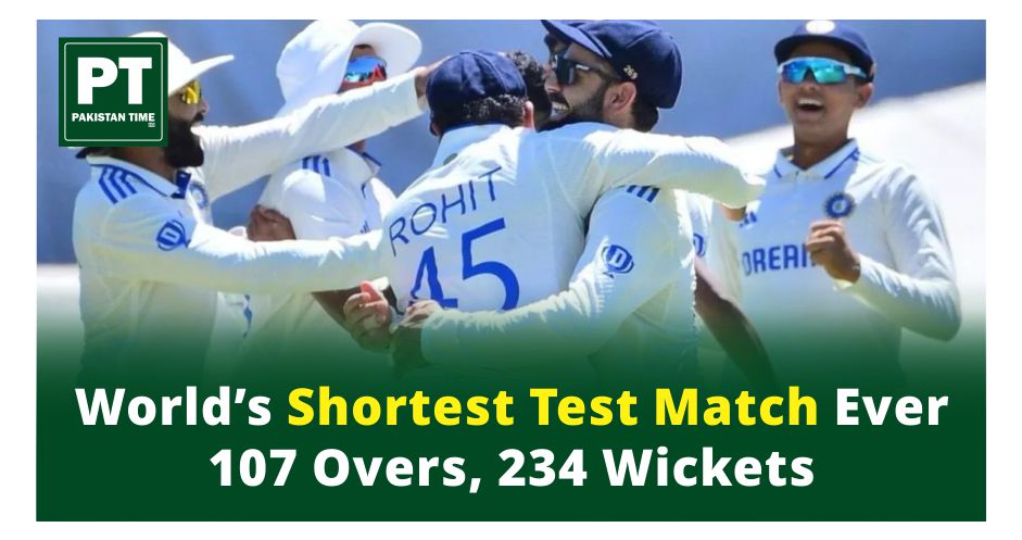 India vs South Africa: World’s Shortest Test Match Ever