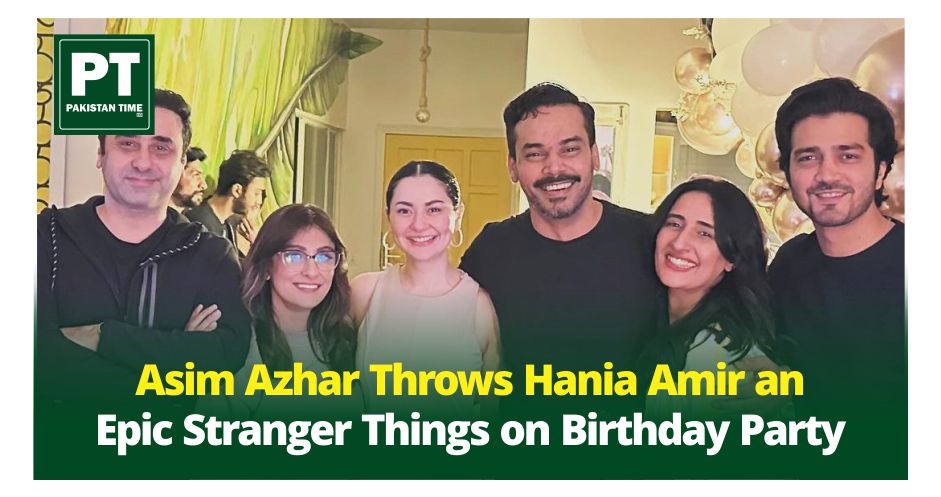Hania Amir Surprise Birthday Party by Asim Azhar