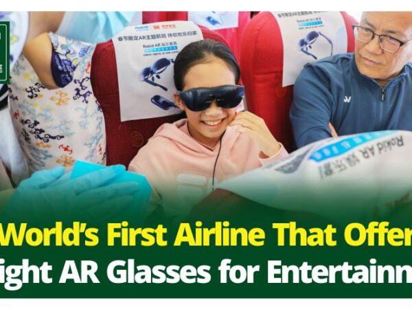 Hainan Airlines Introduces AR Glasses for In-Flight Entertainment