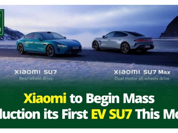 Xiaomi to Begin Mass Production of its First EV SU7 This Month