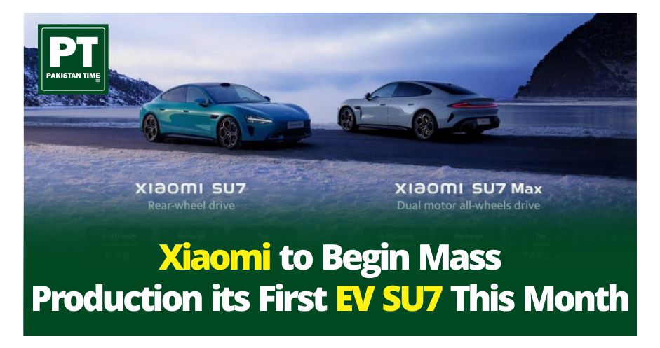Xiaomi to Begin Mass Production of its First EV SU7 This Month