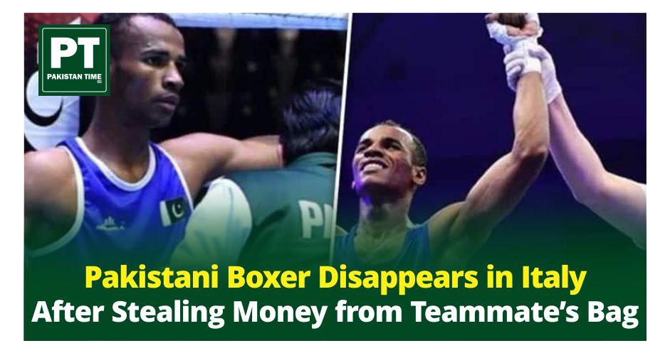 Pakistani Boxer Zohaib Rasheed Disappears in Italy After Stealing Money from Teammate’s Bag
